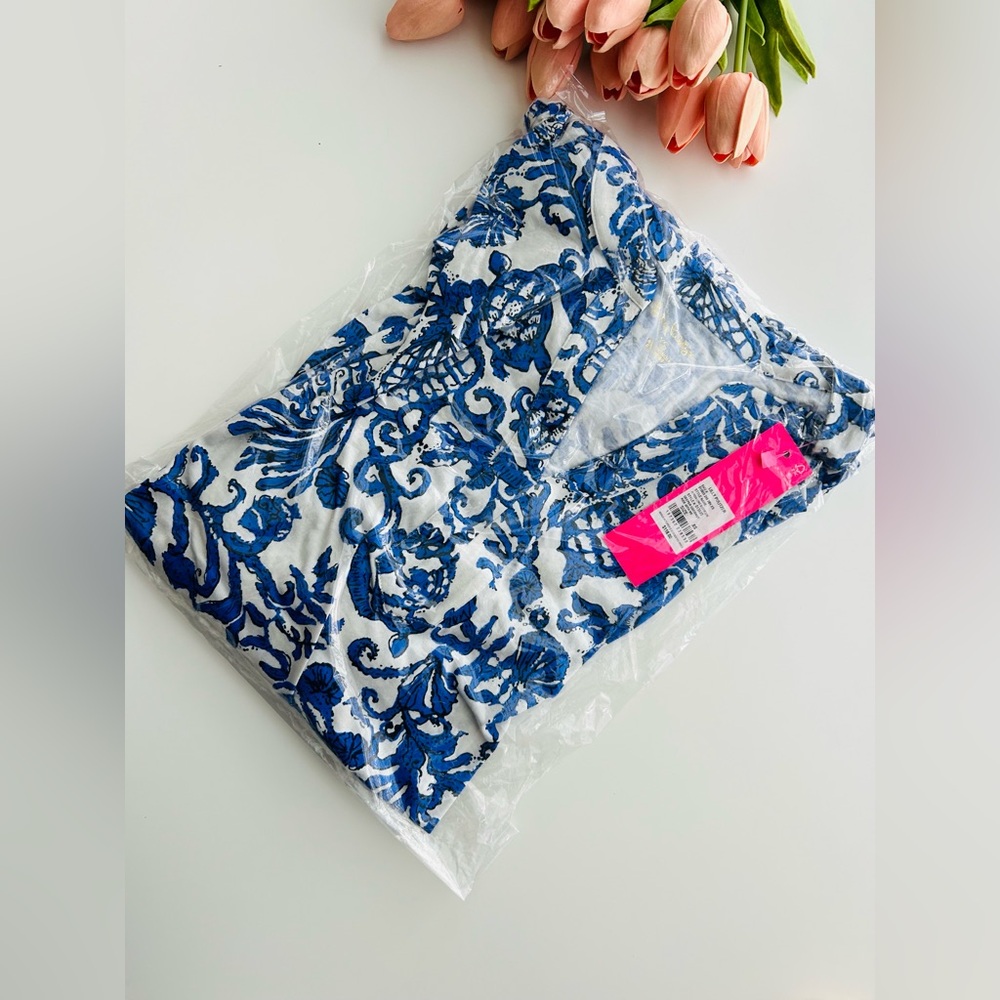 Lilly Pulitzer Alyssa A-Line Cotton Dress - Picture 7 of 9